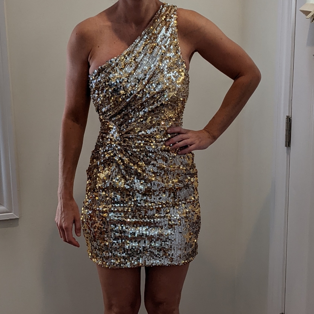 As U Wish sequin dress